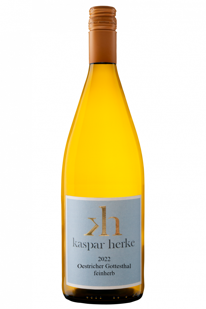 2025er Oestricher Riesling Qualitätswein feinherb 1,00l